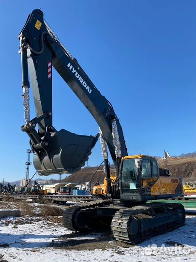 Гусеничный экскаватор Hyundai R505LVS, 2023