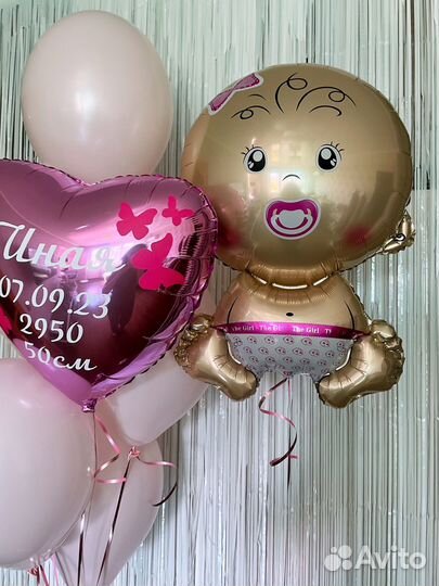 Шары на выписку из роддома