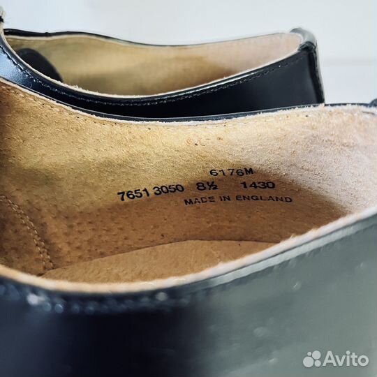 Made in England Новые туфли оксфорды натур кожа