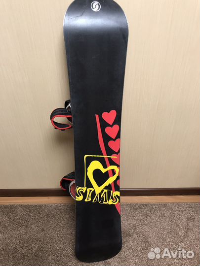 Сноуборд комплект женский 144