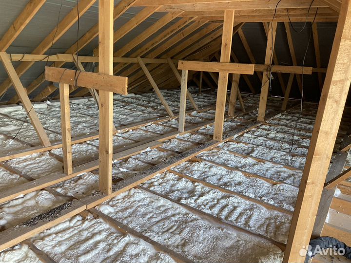 Утепление пенополиуретаном