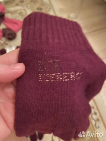 Комплект шапка и перчатки