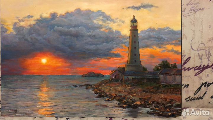 Холст. Масло. Размер 60х40см