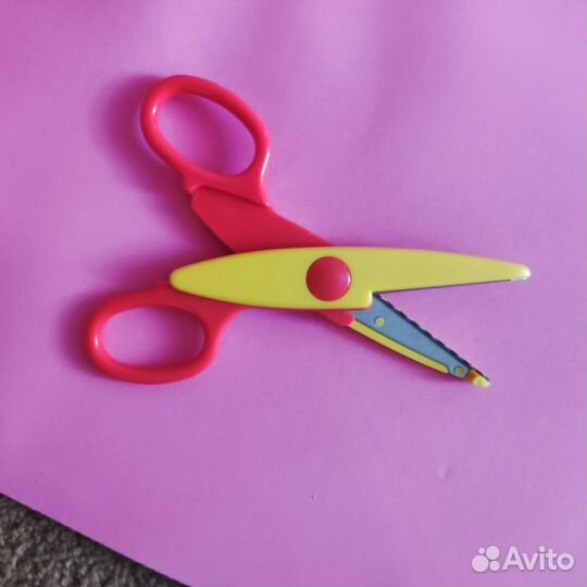 Ножницы фигурные, фоамиран