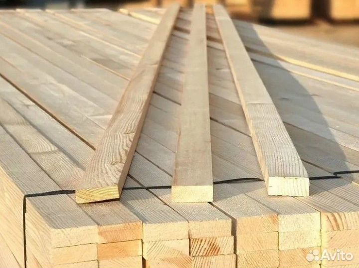 Доска рейка сухая строганая ель, 20х40х2