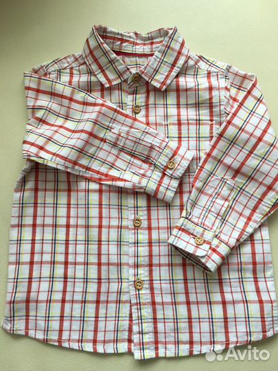 Рубашка для мальчика 80