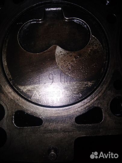 Двигатель, блок, VW 1.9TD AAZ. 1.9тди