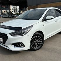 Hyundai Solaris 1.6 AT, 2018, 109 600 км, с пробегом, цена 1 395 000 руб.