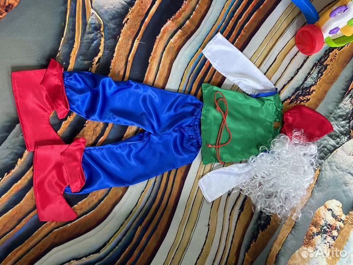 Новогодний костюм для мальчика Гномик