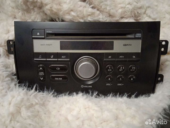 Штатная магнитола Suzuki sx4 Fiat Sedici