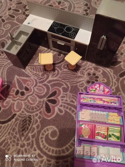 Мебель барби кухня