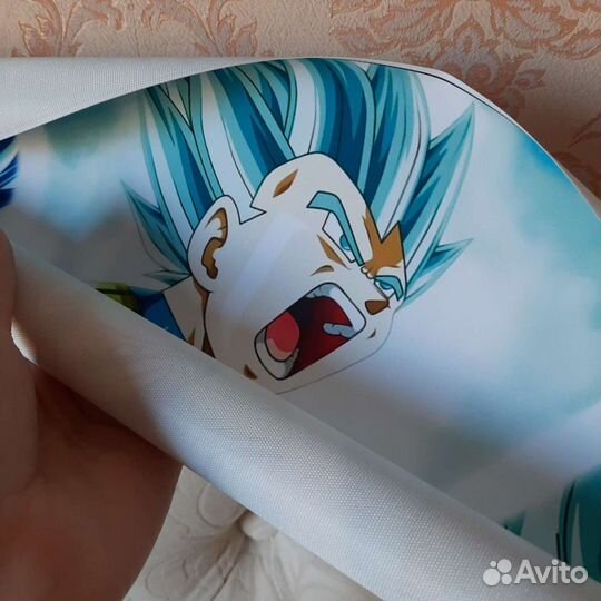 Новый постер аниме Драконий жемчуг 50х70 см холст