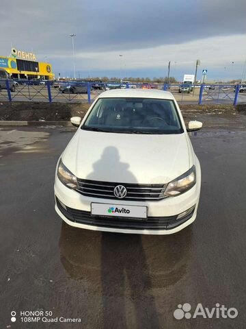 Volkswagen Polo 1.6 AT, 2019, 110 000 км