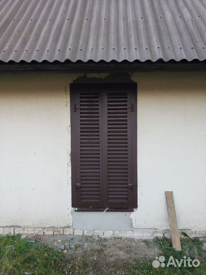 Металлические ставни на окна