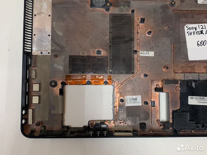 Поддон ноутбука sony svf152a29v