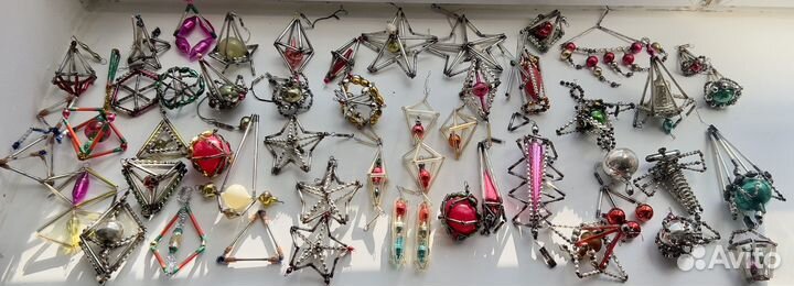 Елочные игрушки ГДР,СССР