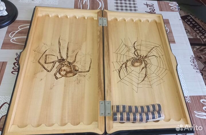 Нарды ручной работы новые