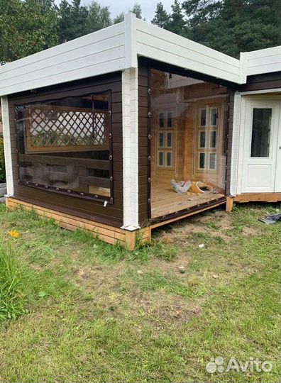 Мягкие окна под ключ