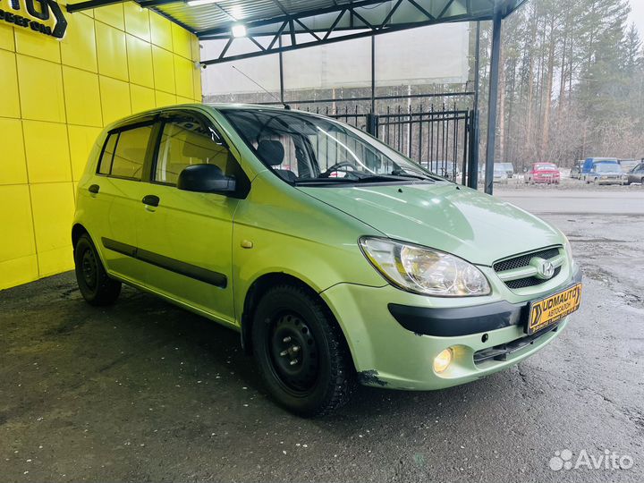 Hyundai Getz 1.4 МТ, 2007, 126 000 км