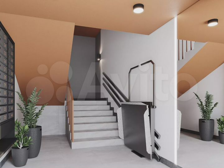 2-к. квартира, 54,8 м², 3/4 эт.