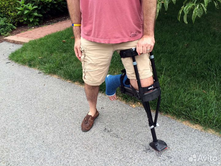 Костыль под колено (при травмах ниже колена)