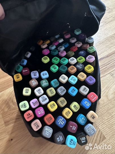 Маркеры для скетчинга 80 штук