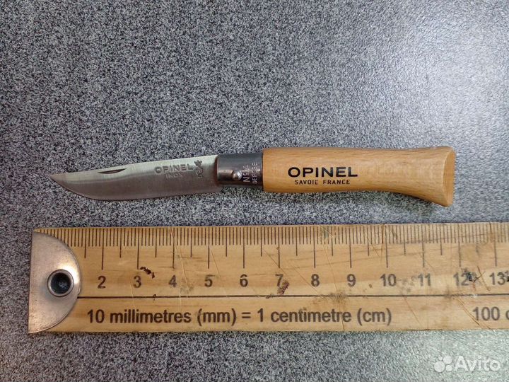 Нож Opinel N4 складной бук