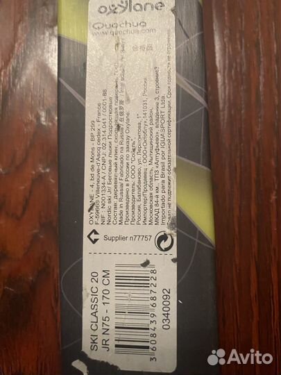 Беговые лыжи