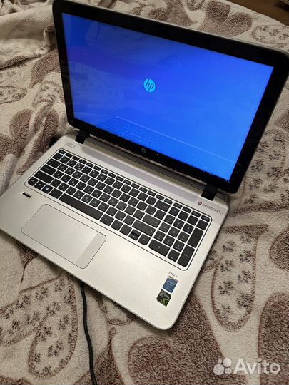 Ноутбук hp 15'6, core i7, gtx 850, сенсорный