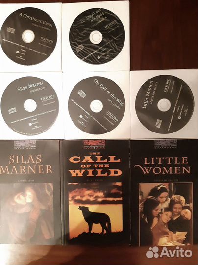 Художественные книги с CD-аудио на англ. языке