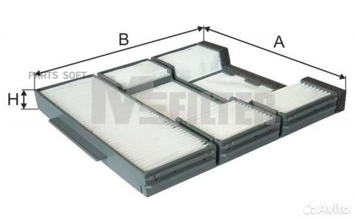 M-filter K9141 K9141 фильтр салона \Toyota Corolla