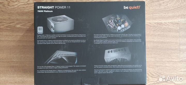Блок питания be quiet Straight Power 11 750 Вт