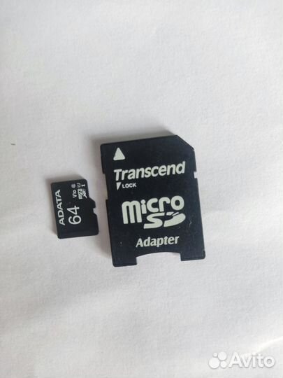 Карта памяти MicroSD 64 Gb