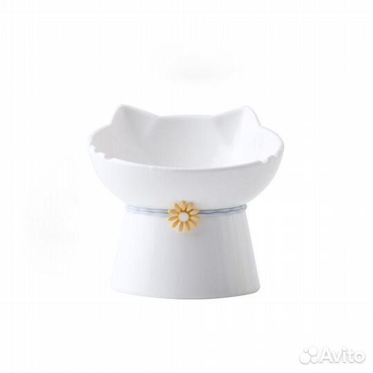 Миска керамическая для кошек и собак мелких пород