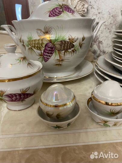 Столовый сервиз СССР очень редкий Коростень