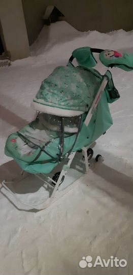 Коляска санки