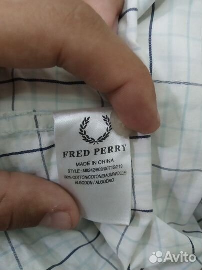 Рубашка fred perry