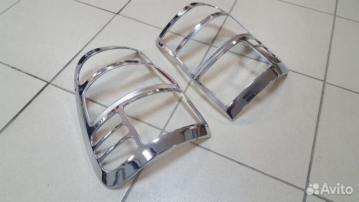 Защита задних фонарей Wingle (полир нерж. сталь)