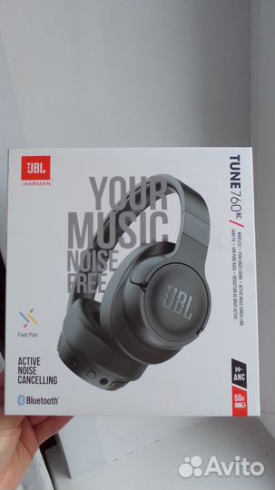 Беспроводные наушники jbl tune 760 nc