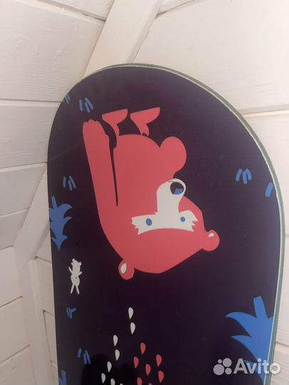 Сноуборд с креплениями Wedze 143