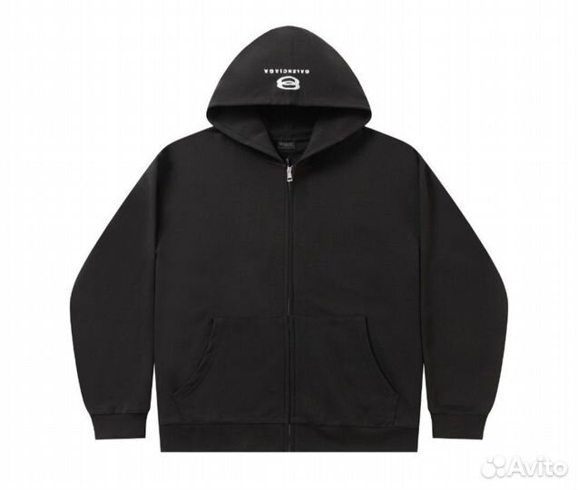 Худи balenciaga зип