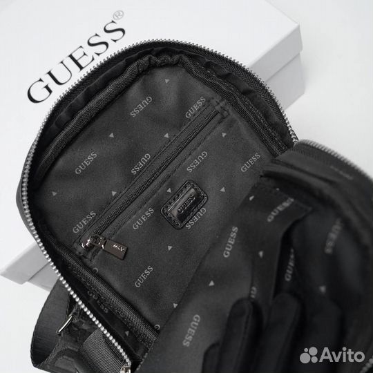 Сумка мужская guess мини кроссбоди новая