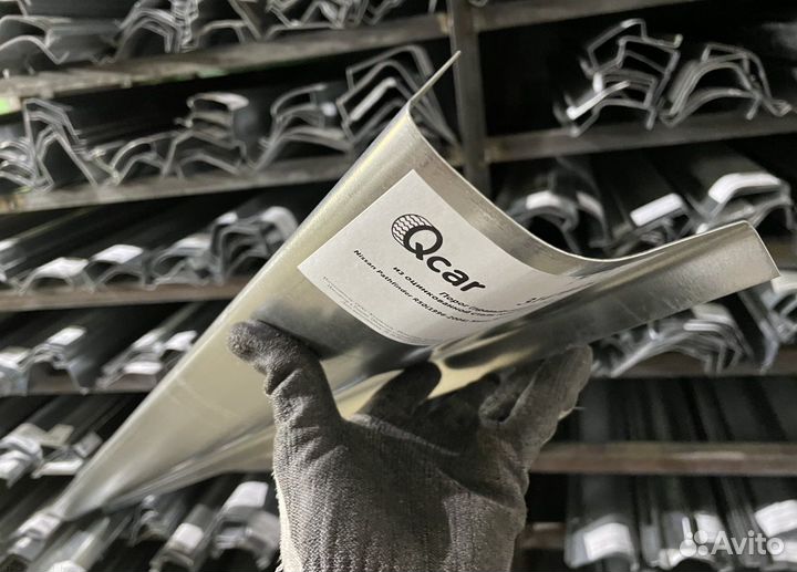 Порог Nissan Pathfinder Terrano 1996-2004 (0,8мм)