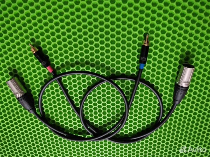 Межблочные балансные Кабели RCA-XLR canare Япония