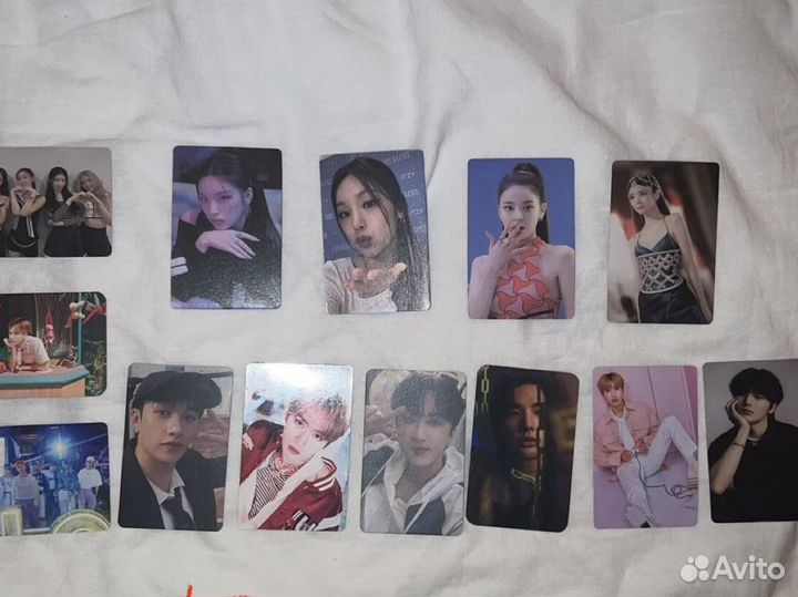 Карты стрэй кидс/тхт/итзи