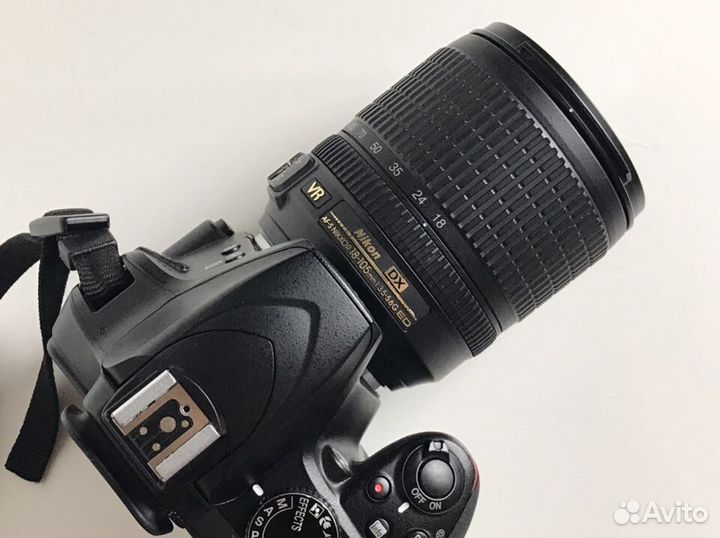 Nikon d3400 kit 18-105mm vr, 24мп