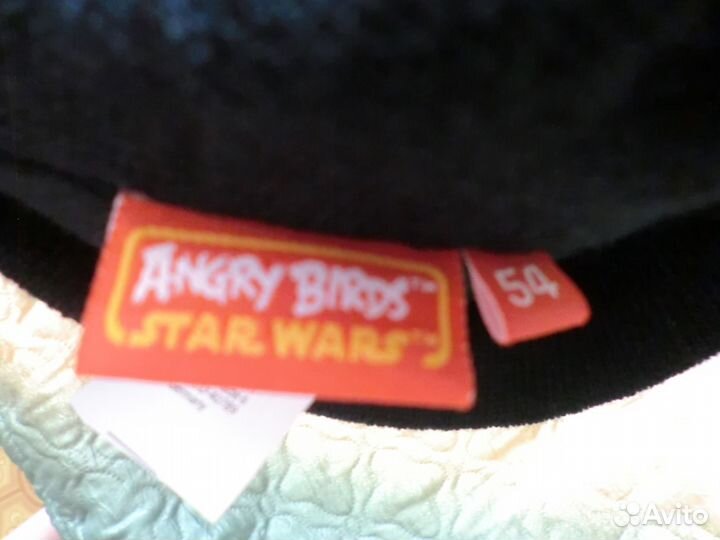 Новая шапка известной фирмы angry birds 54.56