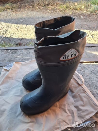 Сапоги резиновые мужские 43 размер
