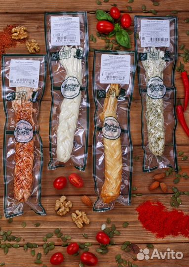 Сыр к пиву Коса со специями