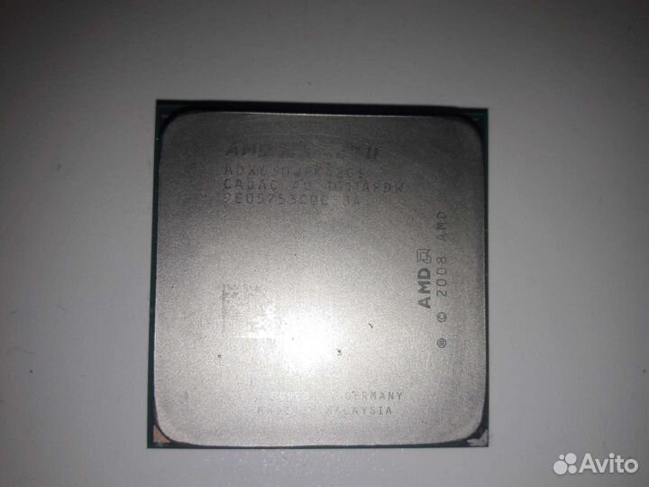 Процессор четырехядерный AMD Athlon II 2.8 GHz